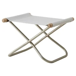 Nychair X Nychair X Shikiri ottoman, soaped oak - light grey Koshi