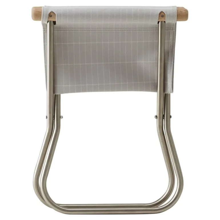 Nychair X Nychair X Shikiri ottoman, soaped oak - light grey Koshi