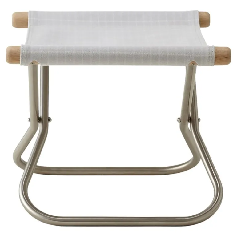 Nychair X Nychair X Shikiri ottoman, soaped oak - light grey Koshi