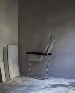 Nychair X Nychair X Shikiri lounge chair, soaped oak - light grey Koshi