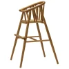 Oaklings Saga high chair, oak