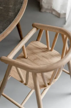 Oaklings Saga high chair, oak