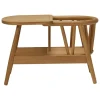 Oaklings Smilla toddler chair with tray, oak