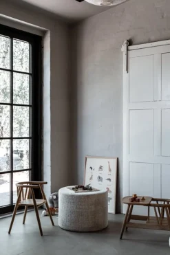 Oaklings Smilla toddler chair with tray, oak