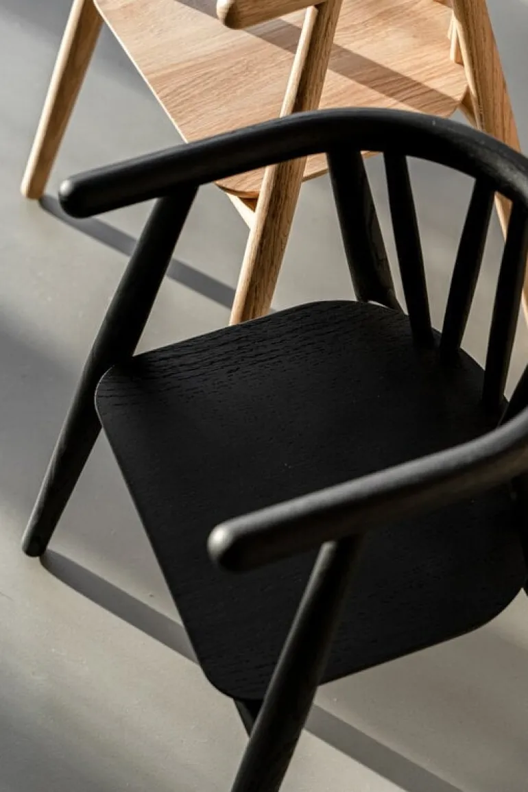 Oaklings Storm kid's chair, oak