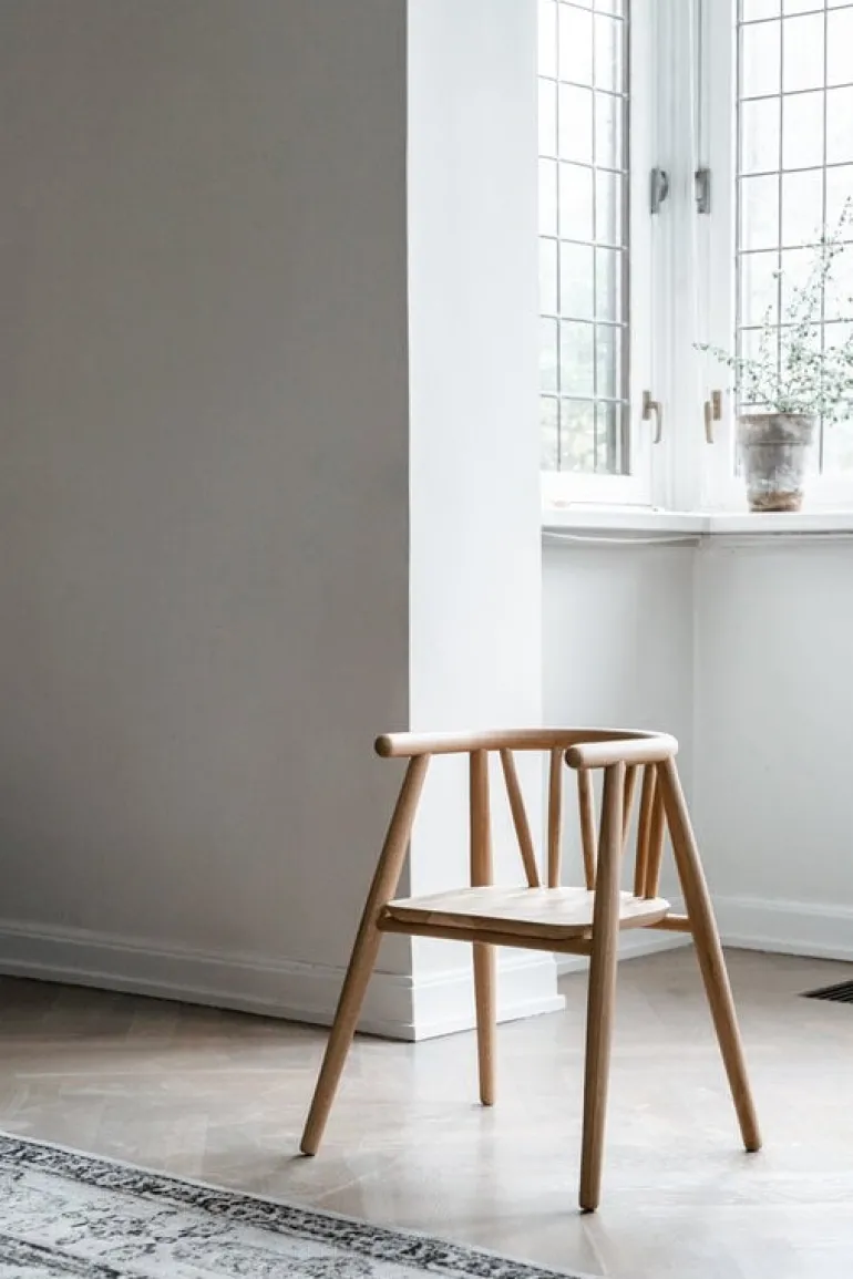 Oaklings Storm kid's chair, oak