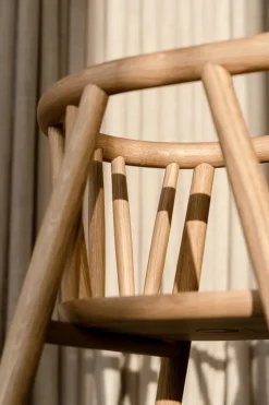 Oaklings Storm kid's chair, oak