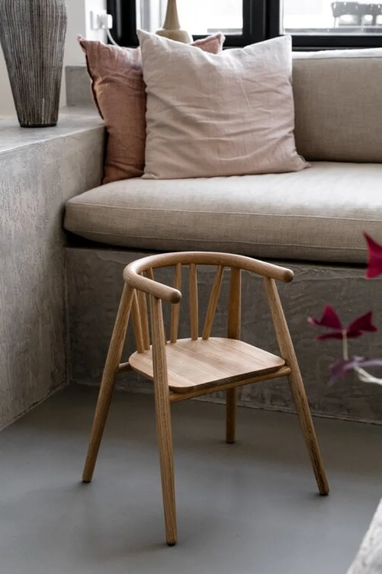 Oaklings Storm kid's chair, oak