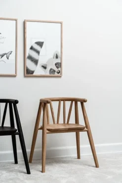 Oaklings Storm kid's chair, oak