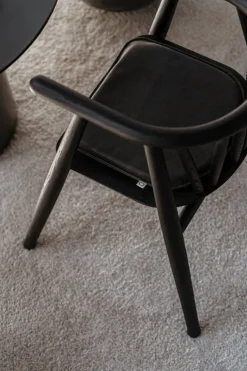 Oaklings Storm kid's chair, black stained oak