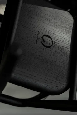 Oaklings Storm kid's chair, black stained oak