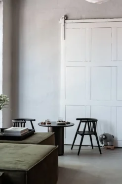 Oaklings Storm kid's chair, black stained oak