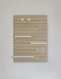 OOJA displays W001 wall display, oak - grey