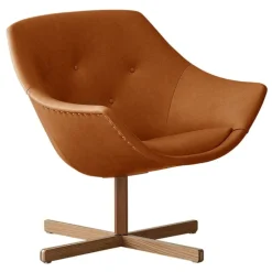 Ornäs Mandariini chair, oak - cognac leather