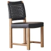 Ornäs Näyttely chair, oak - black leather
