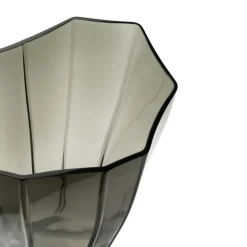 Orrefors Reed vase, 500 mm, clear smokey green