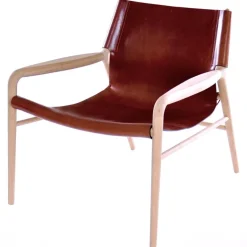 OX Denmarq Rama chair, cognac leather - soaped oak