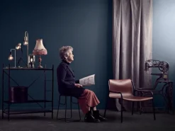 OX Denmarq September chair, cognac leather