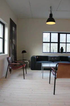 OX Denmarq September chair, cognac leather