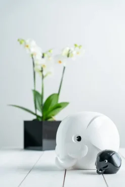 Palaset Maxi Elephant moneybox, white