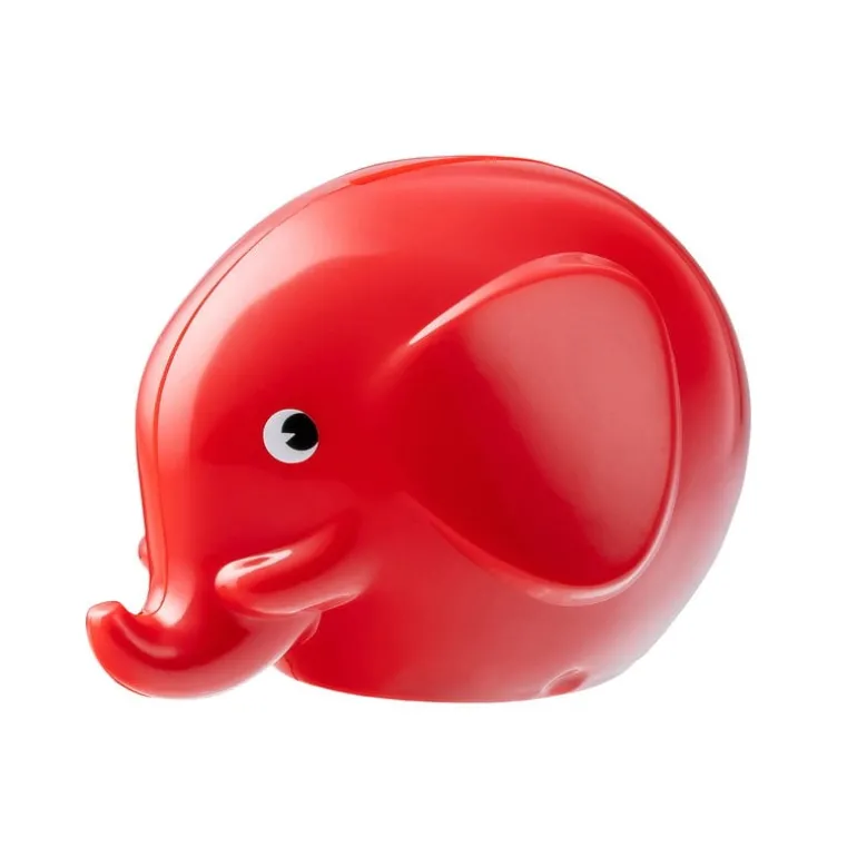 Palaset Medi Elephant moneybox, red