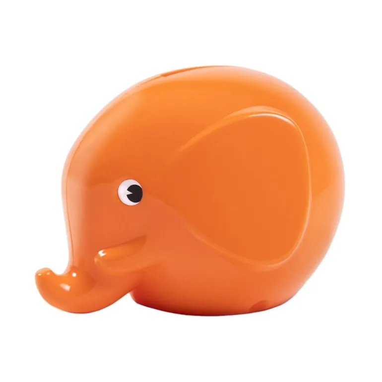 Palaset Medi Elephant moneybox, sunrise orange