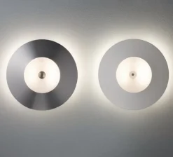 Pandul Ring 28 Outdoor ceiling/wall lamp, white