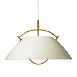 Pandul Wegner pendant, white - gold