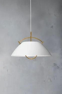 Pandul Wegner pendant, white - gold