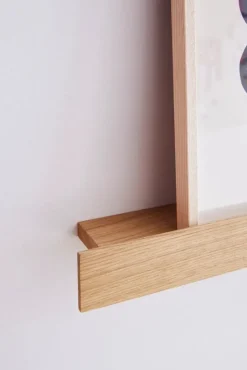 Paper Collective Gallery Shelf, oak