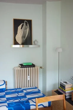 Paper Collective Gallery Shelf, oak - polished steel