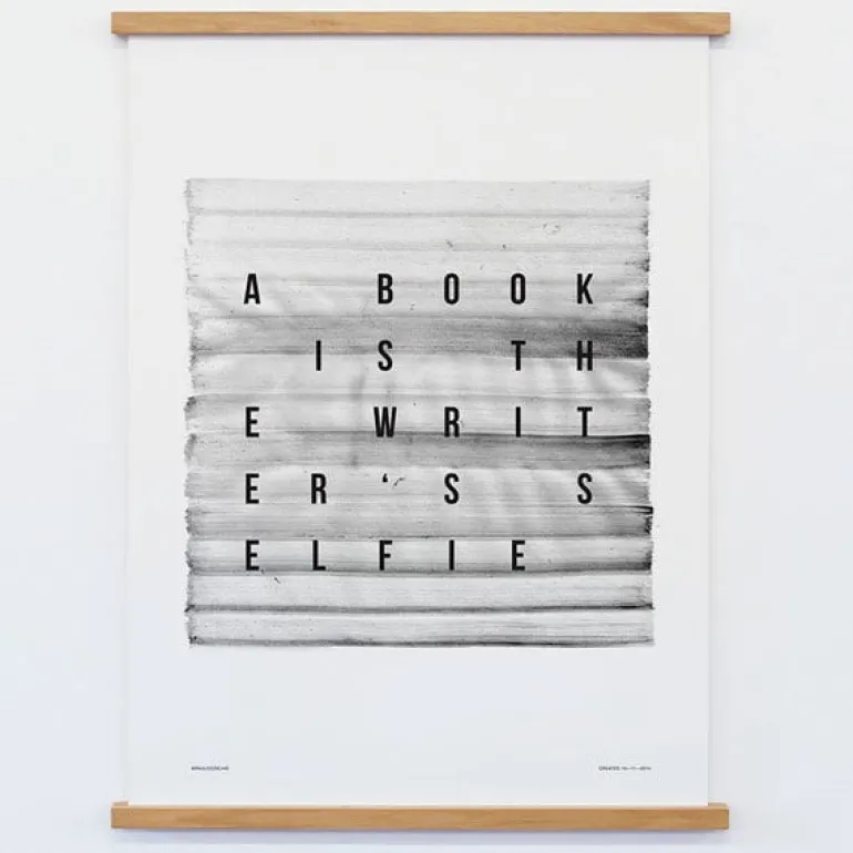 Paper Collective Stiicks magnetic poster frame, white