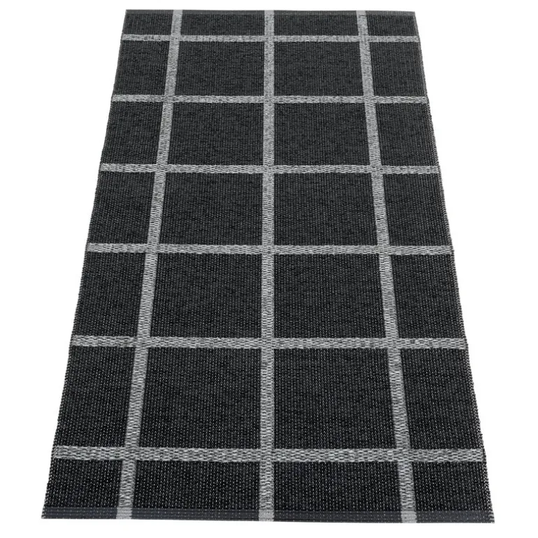 Pappelina Ada rug 70 x 70 x 150 cm, black - granit metallic