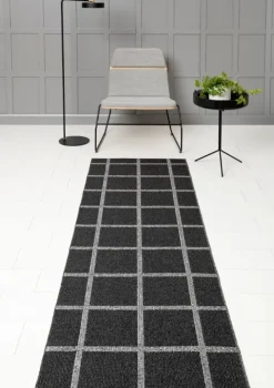 Pappelina Ada rug 70 x 70 x 150 cm, black - granit metallic