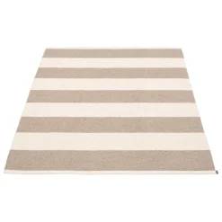 Pappelina Bob rug 140 x 180 cm, mud - vanilla