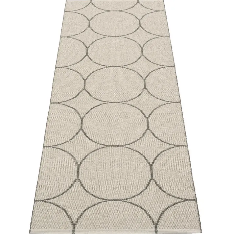 Pappelina Boo rug 70 x 200 cm, charcoal - linen