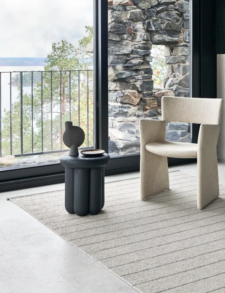 Pappelina Carl rug 70 x 180 cm, grey - fossil grey