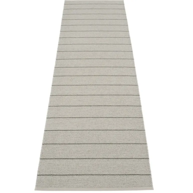 Pappelina Carl rug 70 x 270 cm, grey - fossil grey