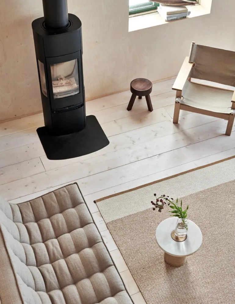 Pappelina Edit rug, 140 x 200 cm, ochre