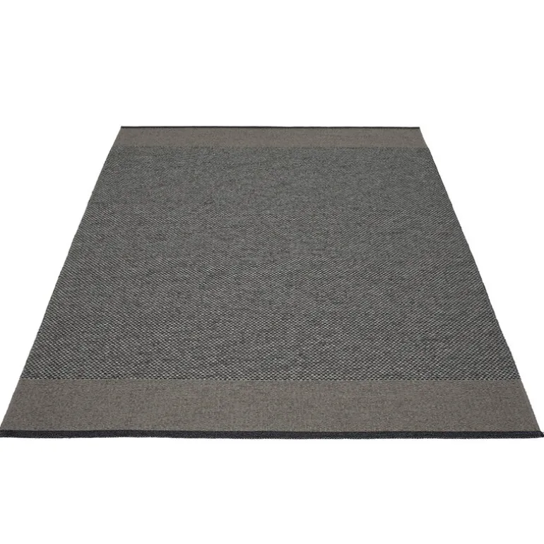 Pappelina Edit rug, 140 x 200 cm, black