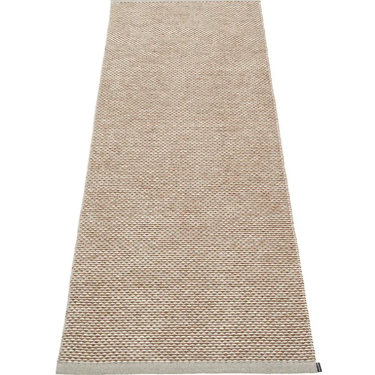 Pappelina Effi rug 70 x 200 cm, warm grey - brown - vanilla