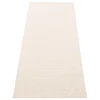 Pappelina Emm rug, 70 x 180 cm,  vanilla - white metallic