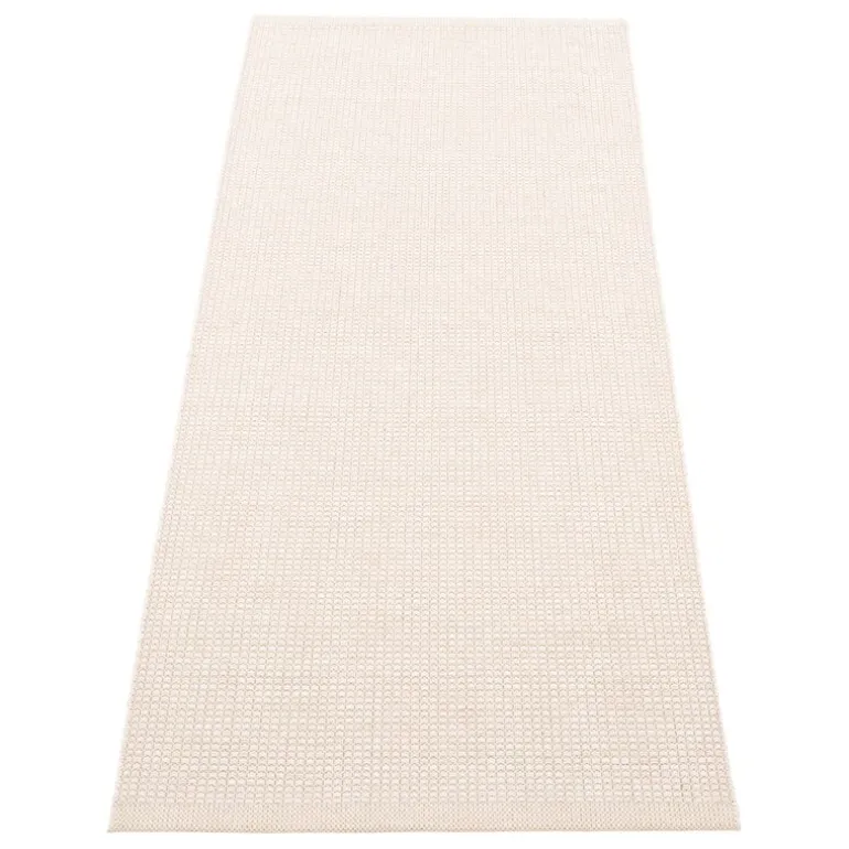 Pappelina Emm rug, 70 x 180 cm, vanilla - white metallic