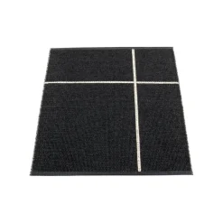 Pappelina Fred rug, 70 x 90 cm, black - vanilla