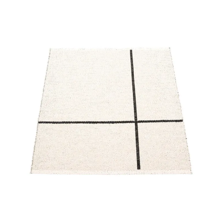 Pappelina Fred rug, 70 x 90 cm, black - vanilla