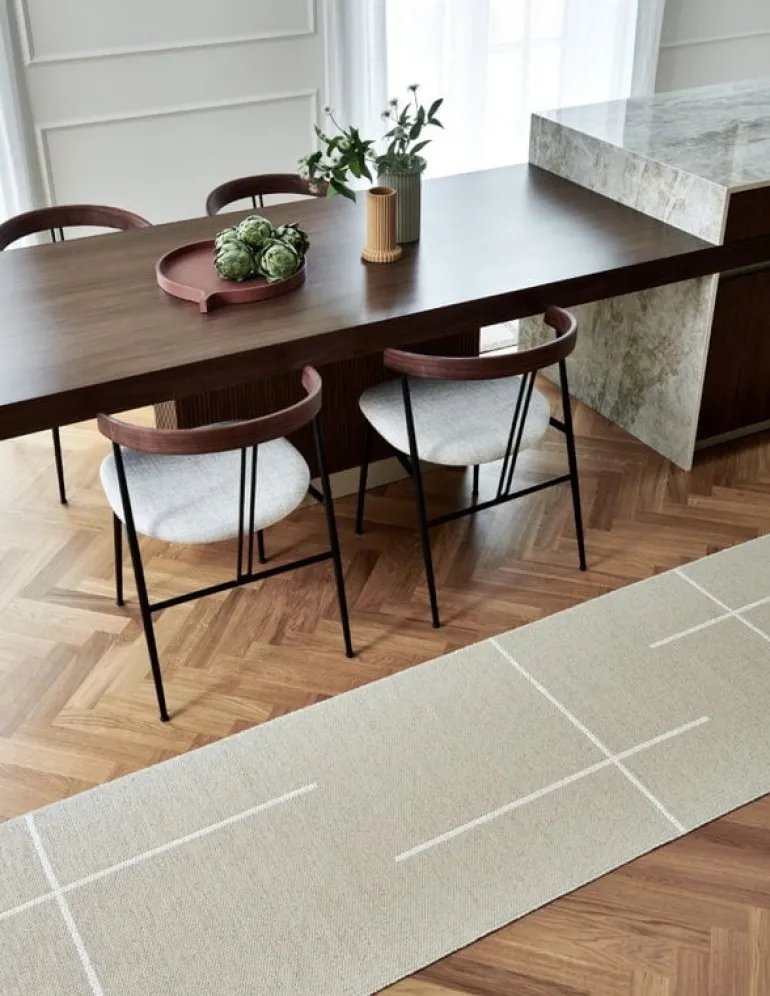 Pappelina Fred rug, 70 x 180 cm, beige - vanilla