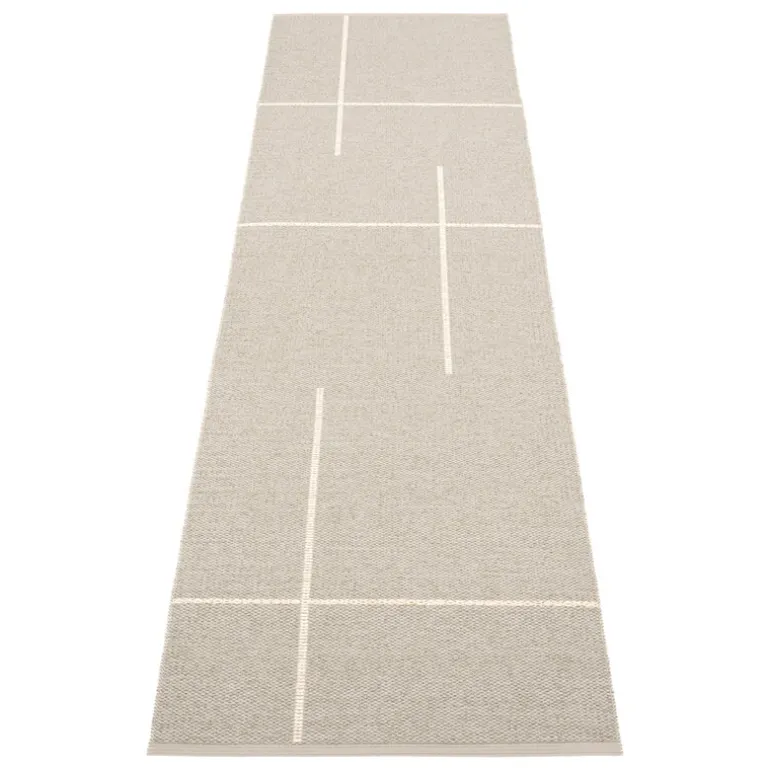 Pappelina Fred rug, 70 x 270 cm, linen - vanilla