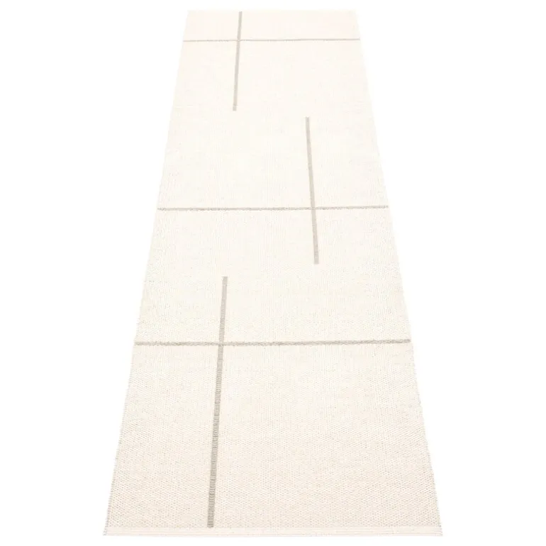 Pappelina Fred rug, 70 x 270 cm, linen - vanilla