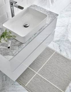 Pappelina Fred rug, 70 x 270 cm, linen - vanilla