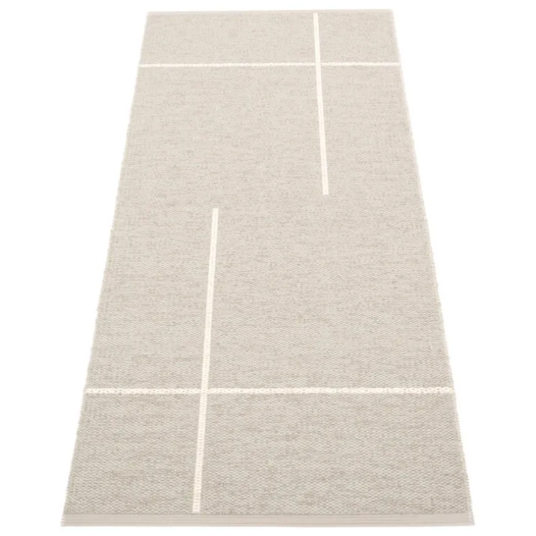 Pappelina Fred rug, 70 x 180 cm, linen - vanilla